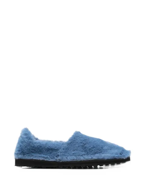 Marni faux-fur loafers