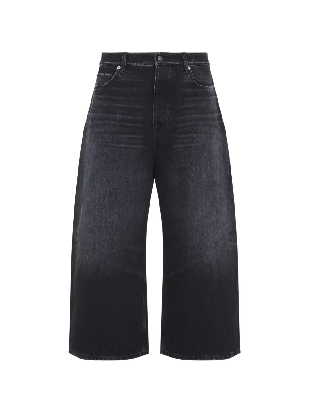 Balenciaga curved jeans in black Zwart