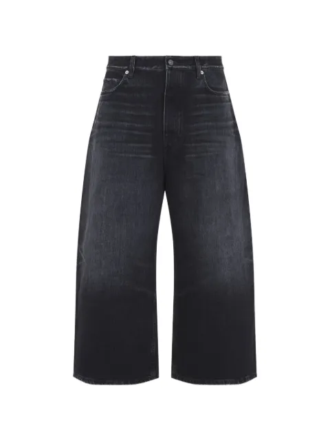 Balenciaga curved jeans in black