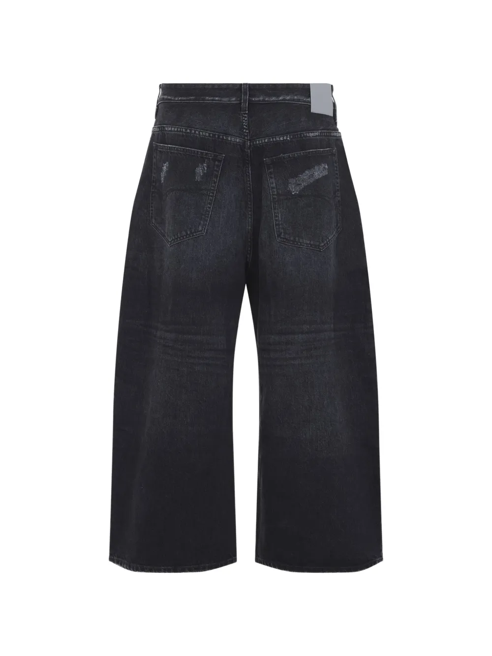 Balenciaga curved jeans in black Zwart