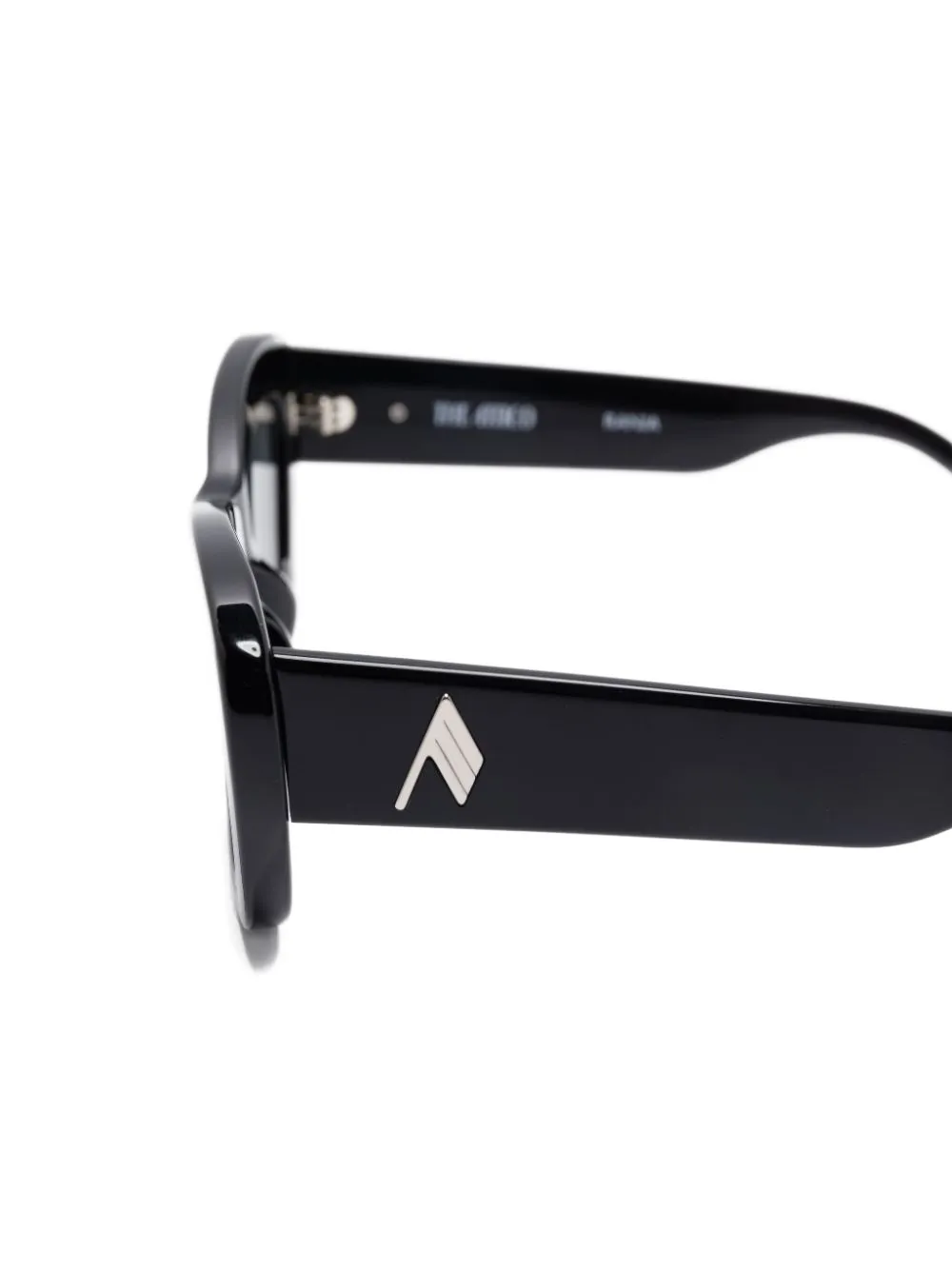 The Attico Rania cat-eye sunglasses Zwart