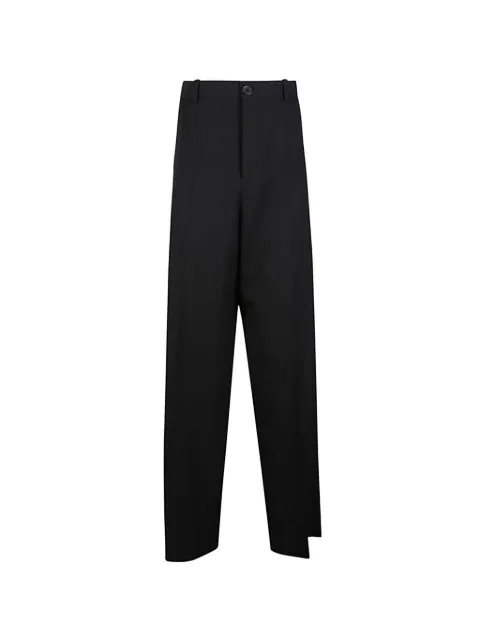 Balenciaga wide-leg wool trousers