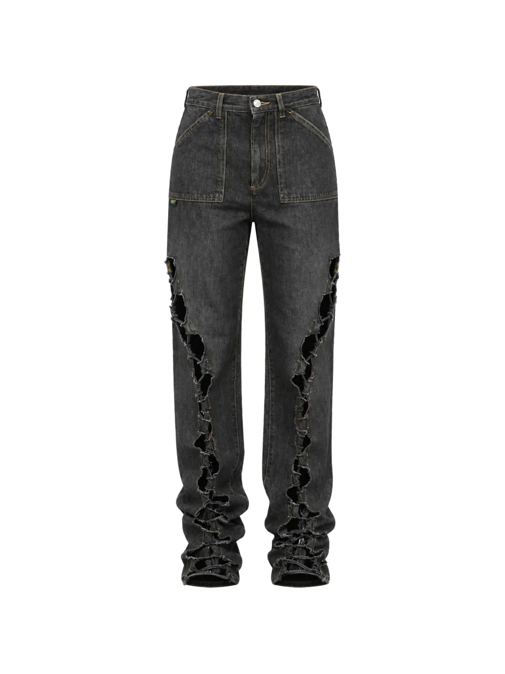 AVAVAV distressed jeans - Nero