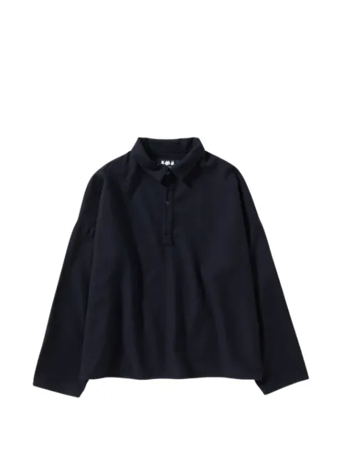 Labo Art Grace long-sleeve polo sweater