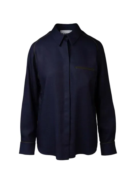 Iceberg contrast-piping shirt