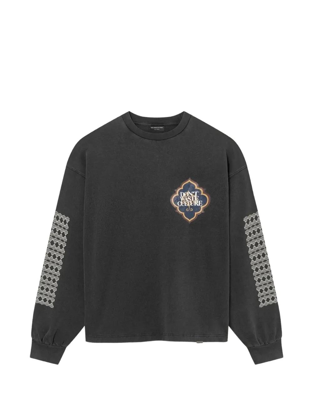 Don't Waste Culture Himariyu graphic-print sweatshirt - Grigio