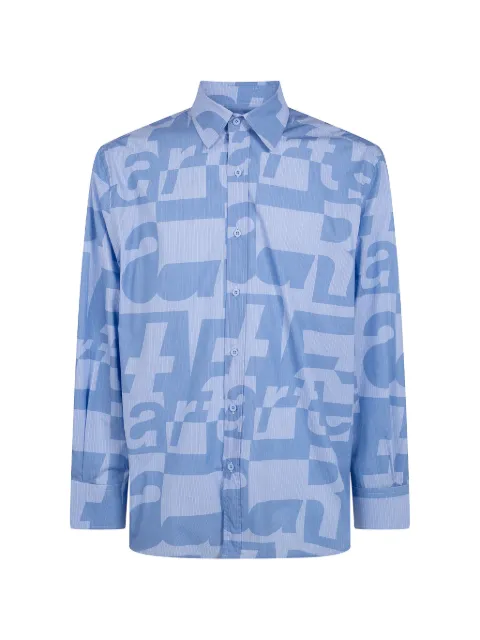 Arte Antwerp logo-print long-sleeve shirt