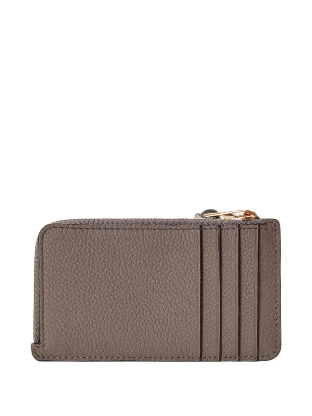 LOEWE coin cardholder in soft grained calfskin Grijs