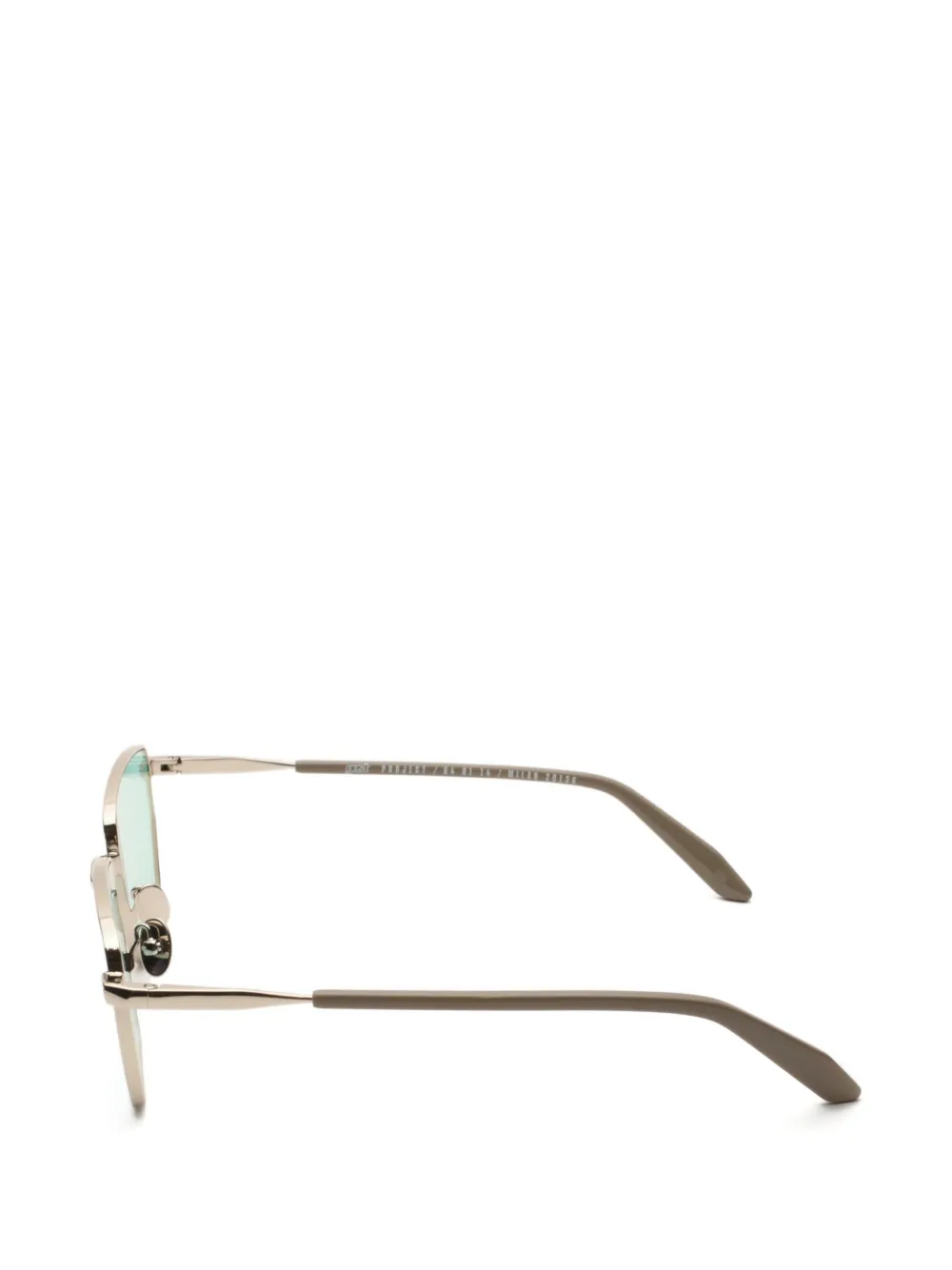Gast Aether geometric-frame sunglasses Zilver