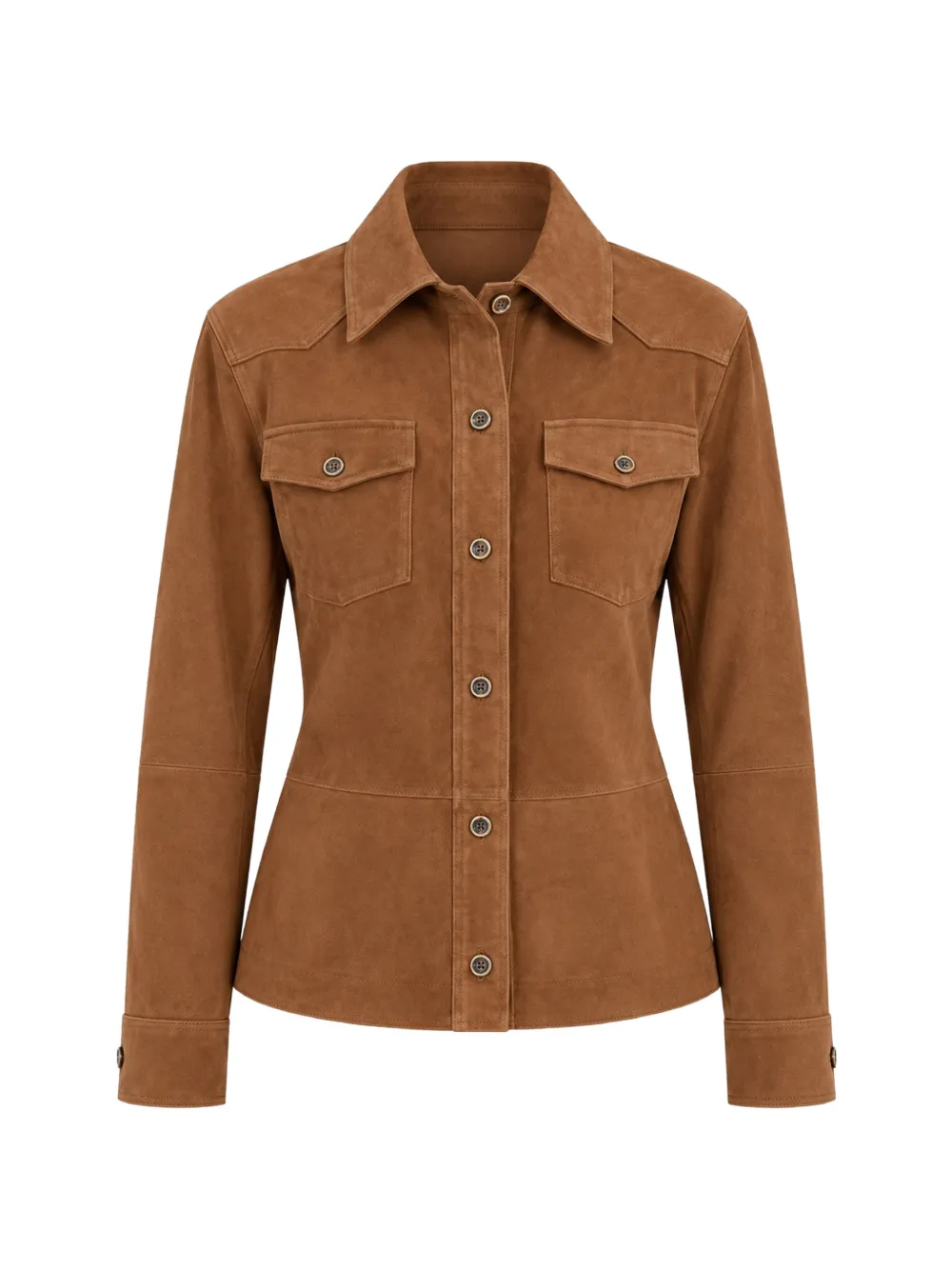 Arma Faye suede jacket Bruin