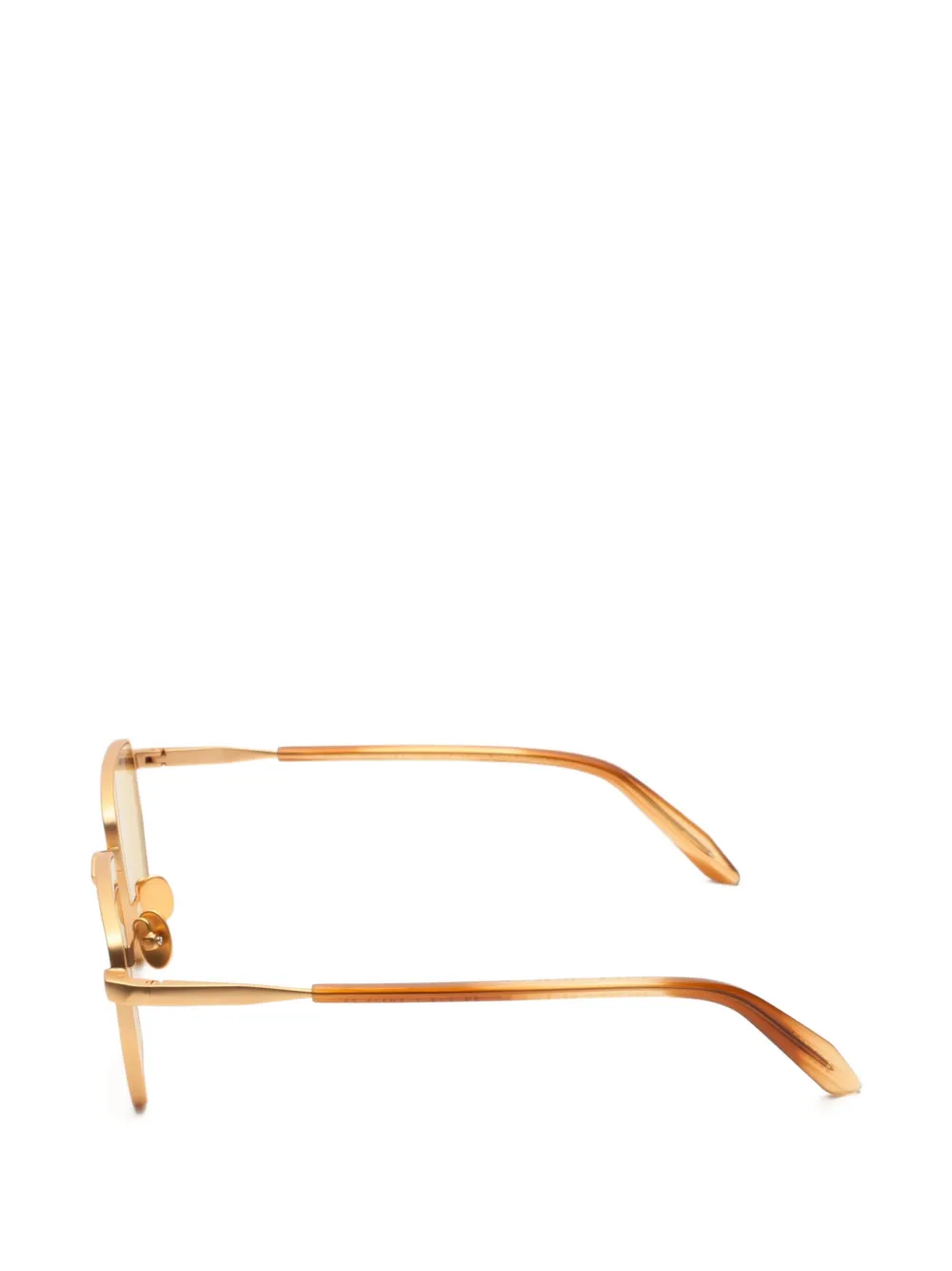 Gast Aether geometric-frame sunglasses Goud