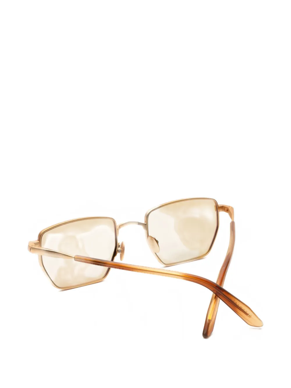 Gast Aether geometric-frame sunglasses Goud