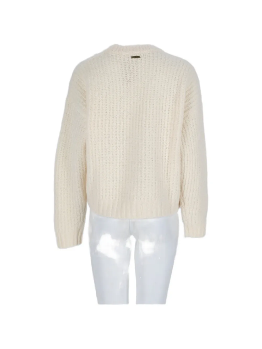 Michael Kors ribbed-knit sweater Beige