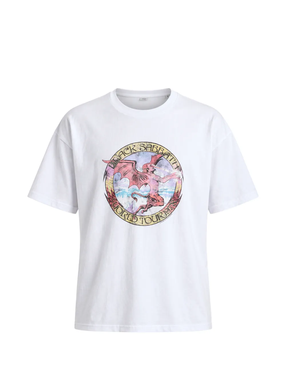 Vans x Black Sabbath Obi graphic-print T-shirt Wit