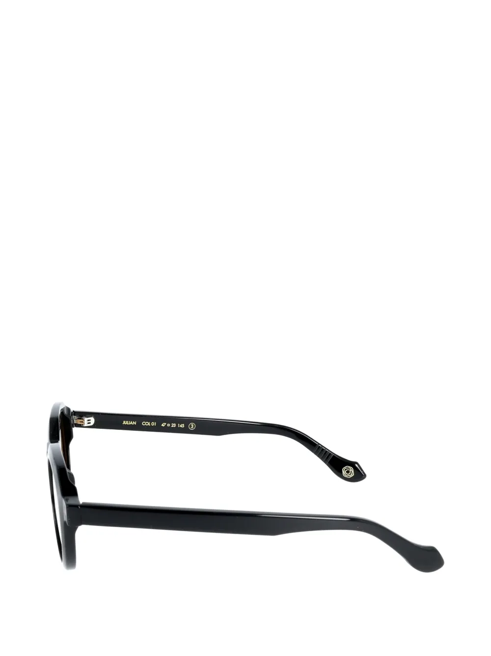 KYme Julian geometric-frame sunglasses Zwart