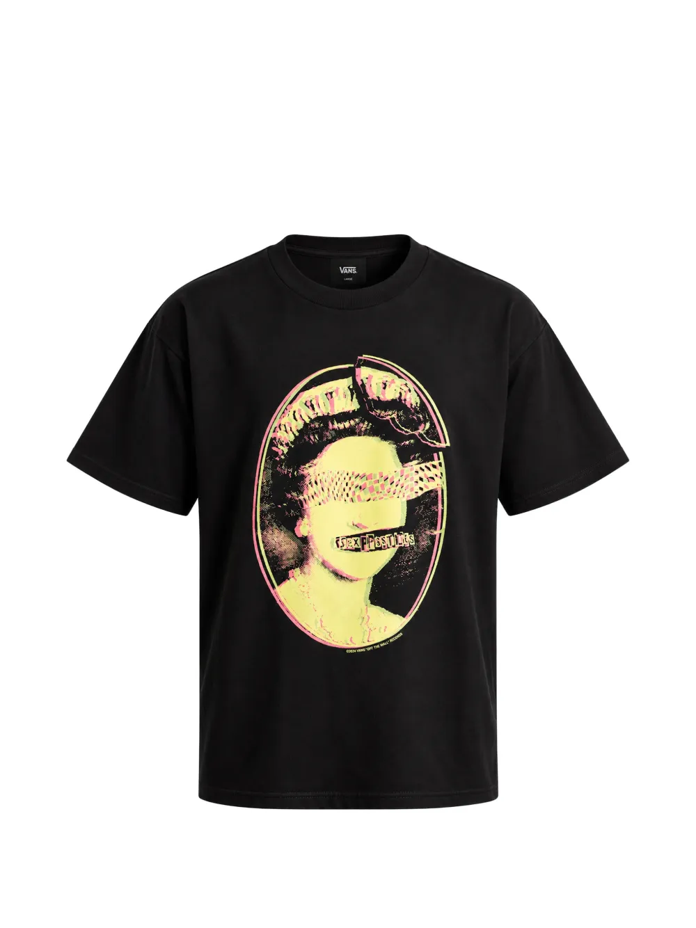 Vans Sex Pistols Pretty Bacant T-shirt Zwart
