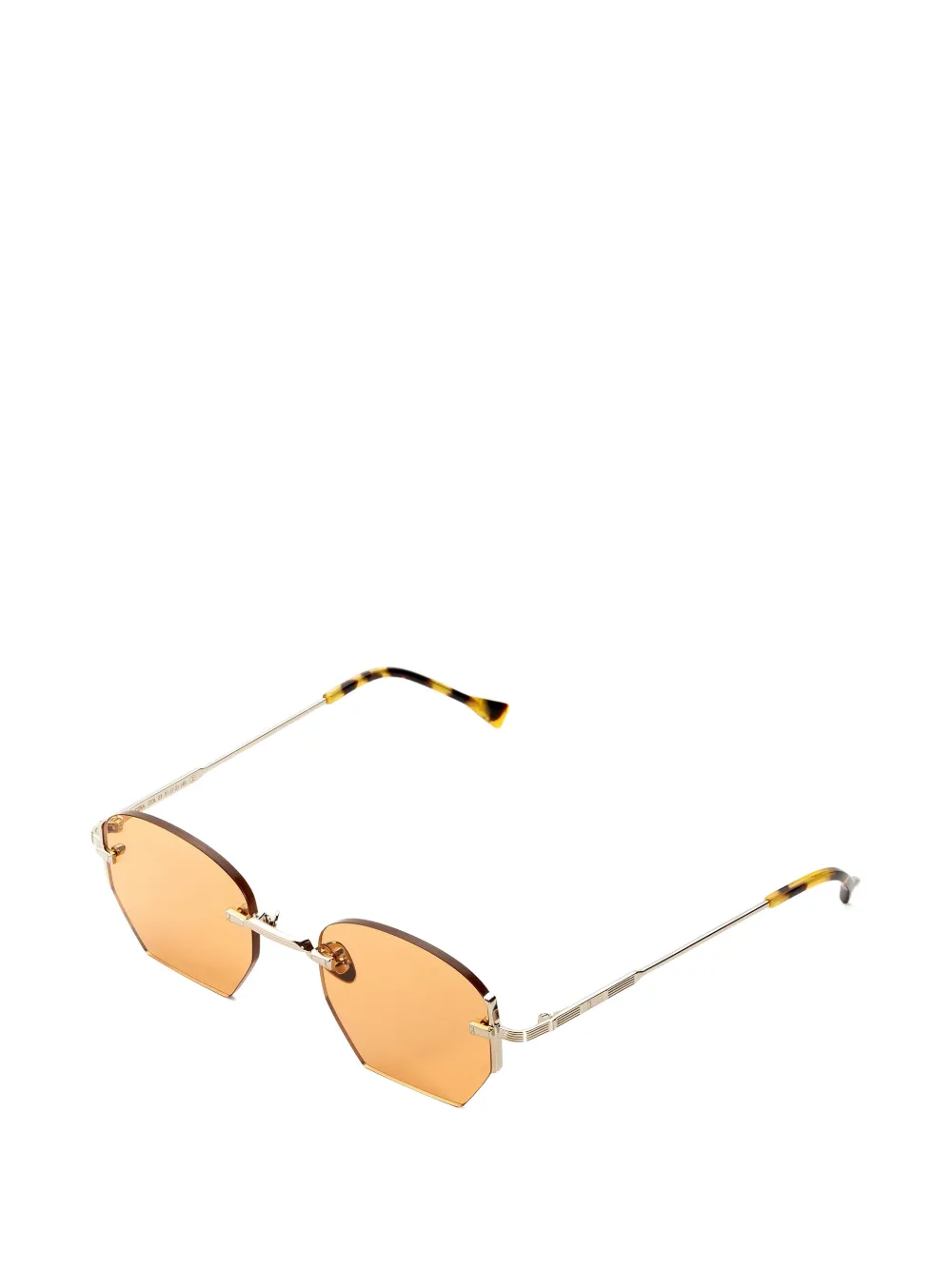 KYme Ezra geometric-frame sunglasses Goud