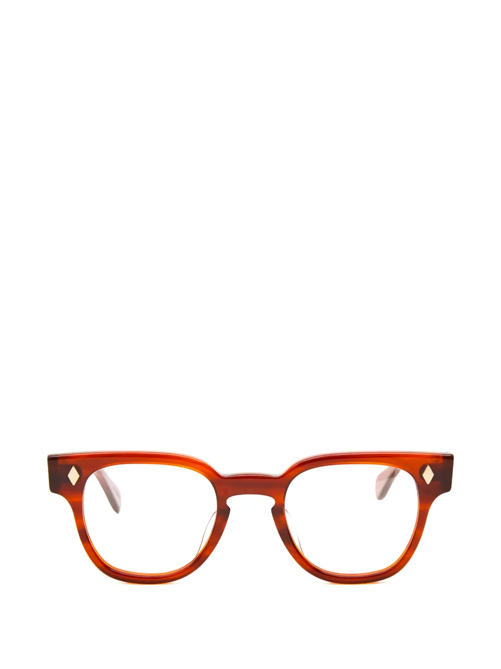 JULIUS TART OPTICAL Bryan square-frame sunglasses Bruin