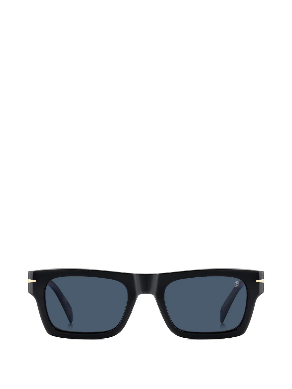 Eyewear by David Beckham rectangle-frame clip-on sunglasses - Nero