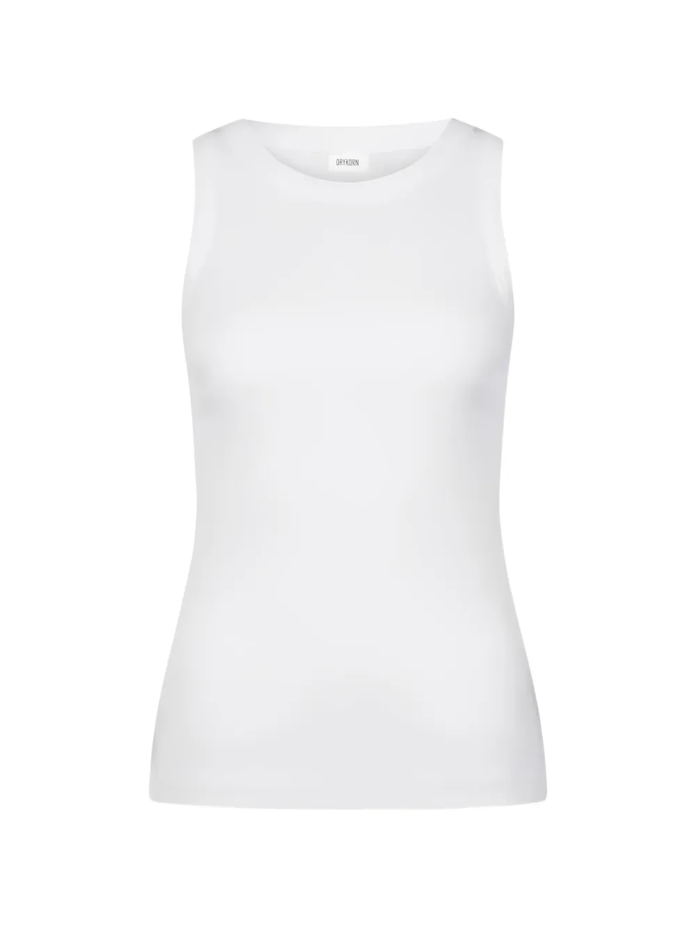 Drykorn Olina ribbed-knit tank top Wit