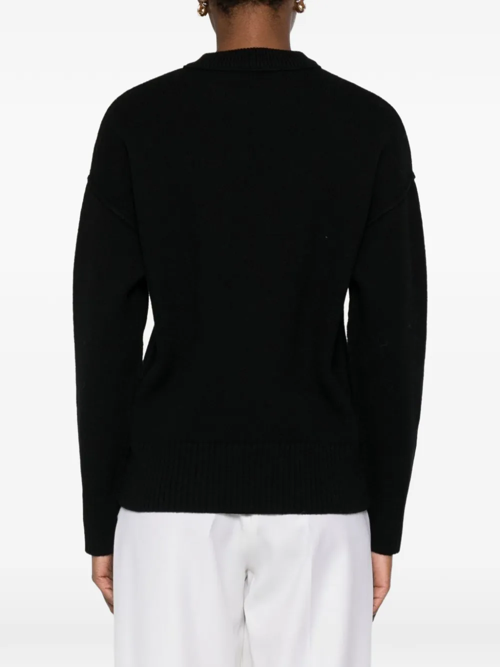 AMI Paris Ami de Coeur sweater Zwart