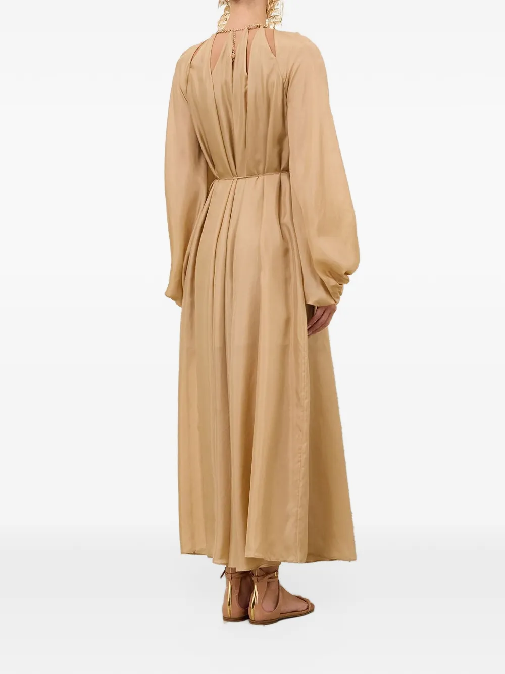 ZIMMERMANN Mahon maxi dress Beige