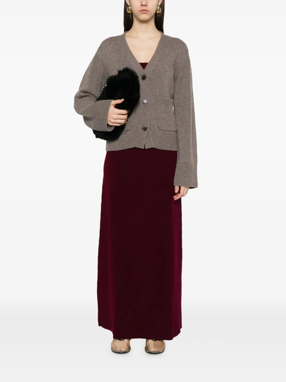 Lisa Yang Danni cashmere cardigan Bruin