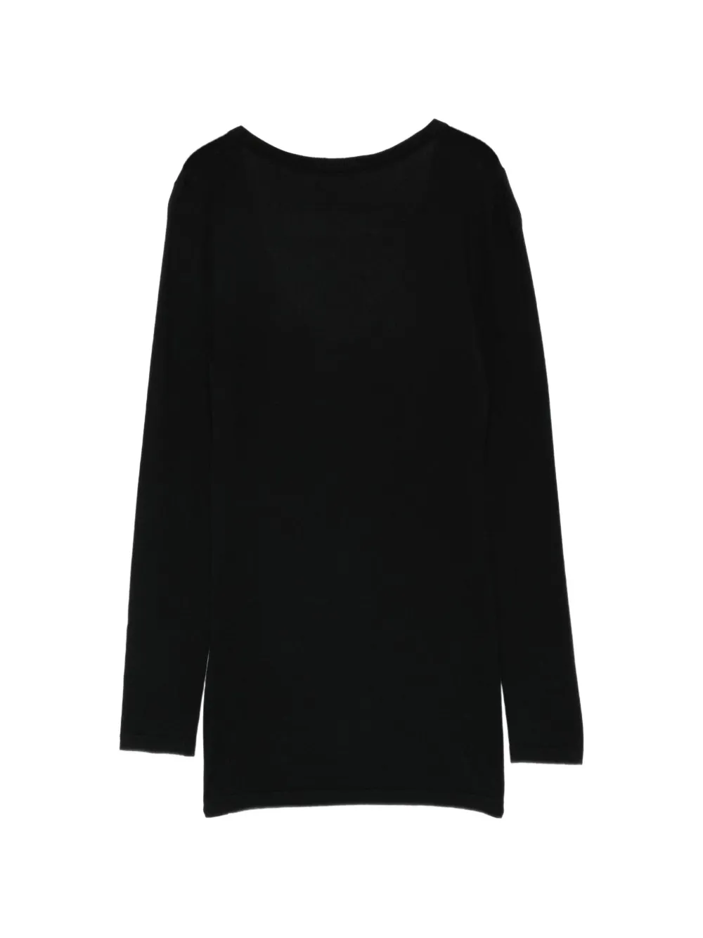 Lisa Yang Amalea scoop-neck sweater Zwart