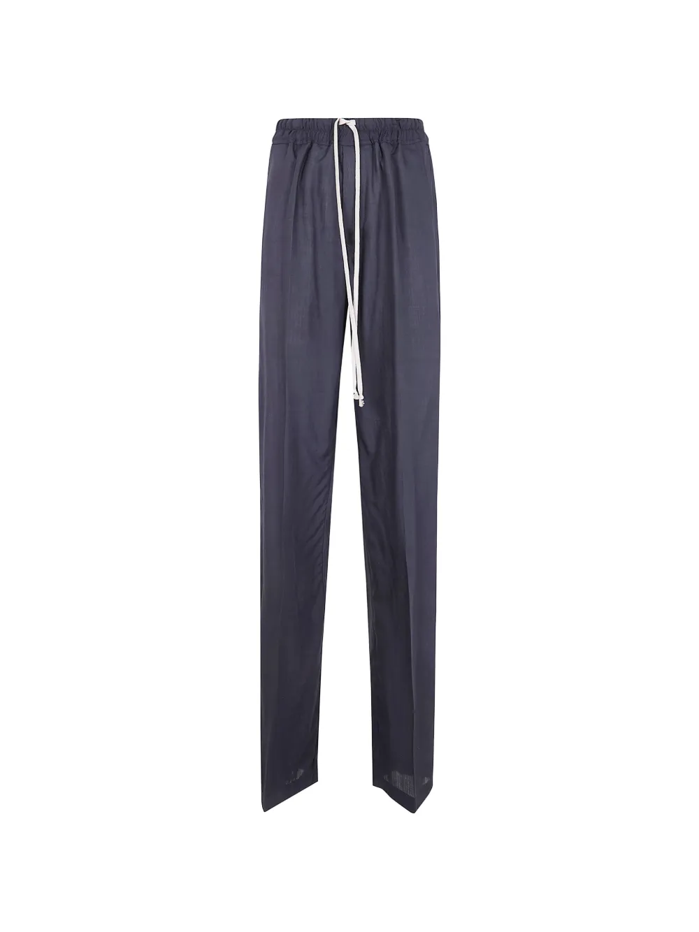 Rick Owens drawstring-fastening straight-leg trousers Zwart