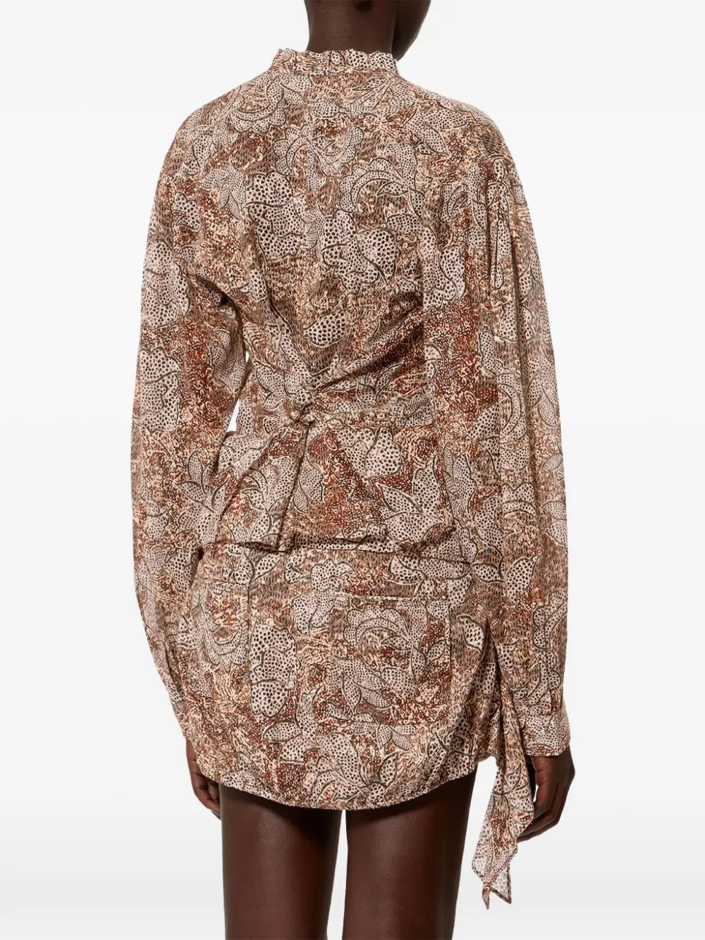 ISABEL MARANT Celeny blouse Bruin