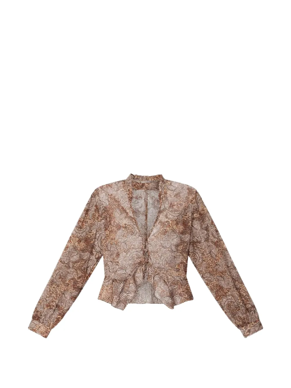 ISABEL MARANT Celeny blouse Bruin