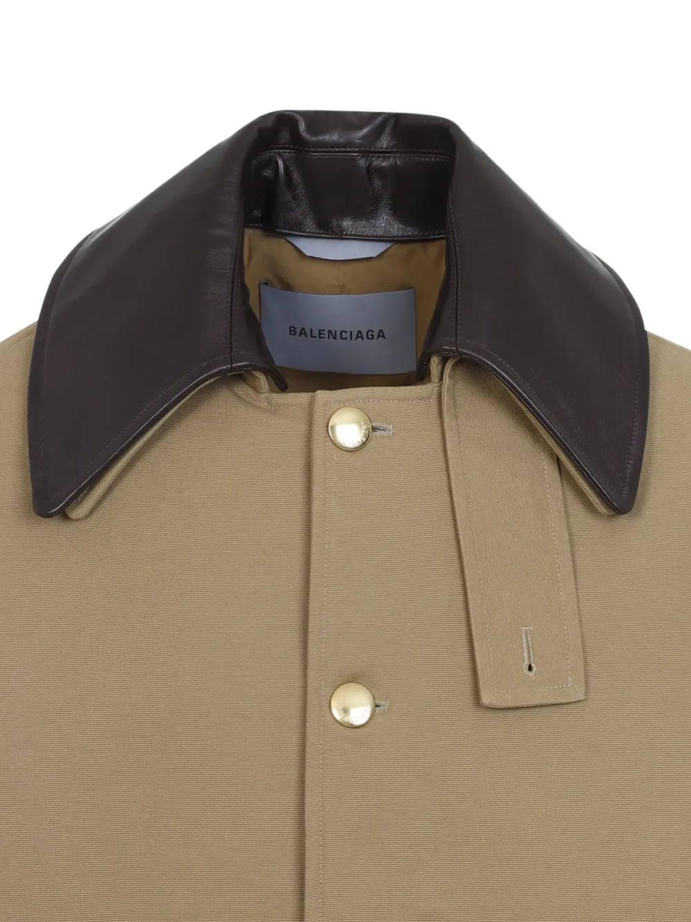 Balenciaga short peacoat in beige