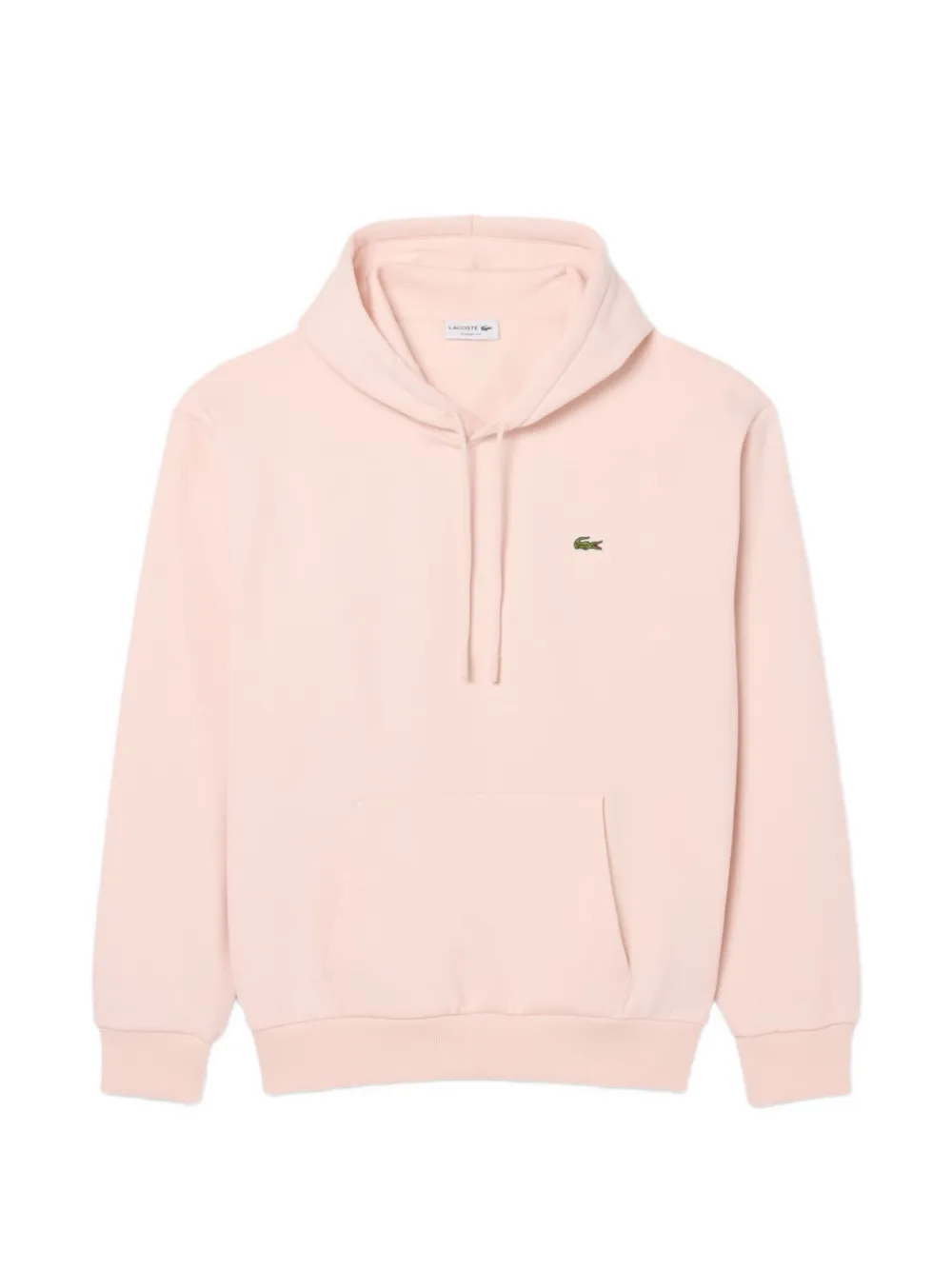 Lacoste Fleece hoodie Roze