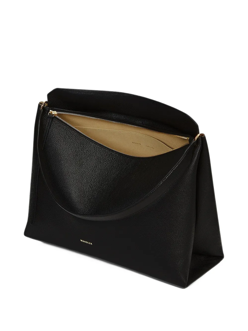 Wandler Penelope leather tote bag Zwart