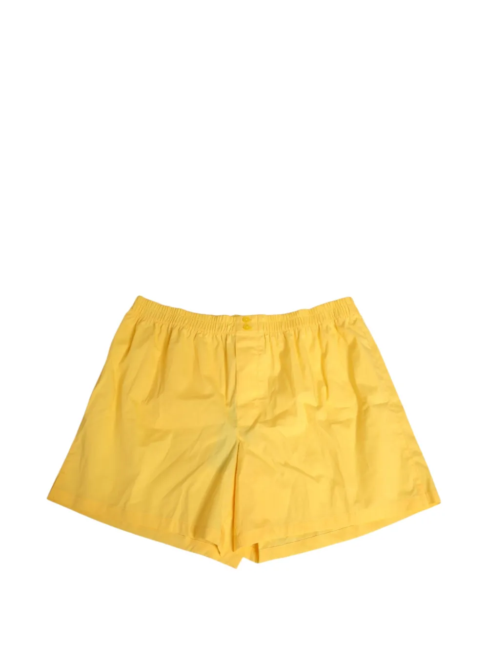 Dolce & Gabbana elasticated-waistband swim shorts - Giallo