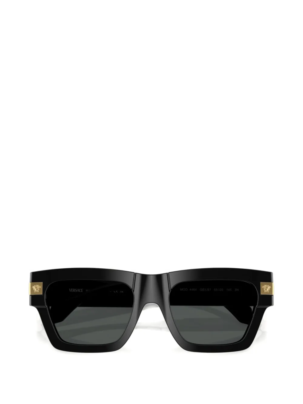 Versace Eyewear Medusa Biggie square-frame sunglasses Zwart