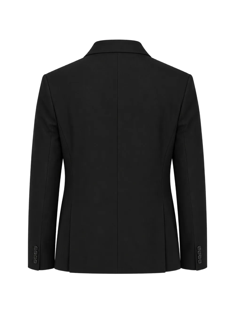 Armani Exchange single-breasted blazer Zwart