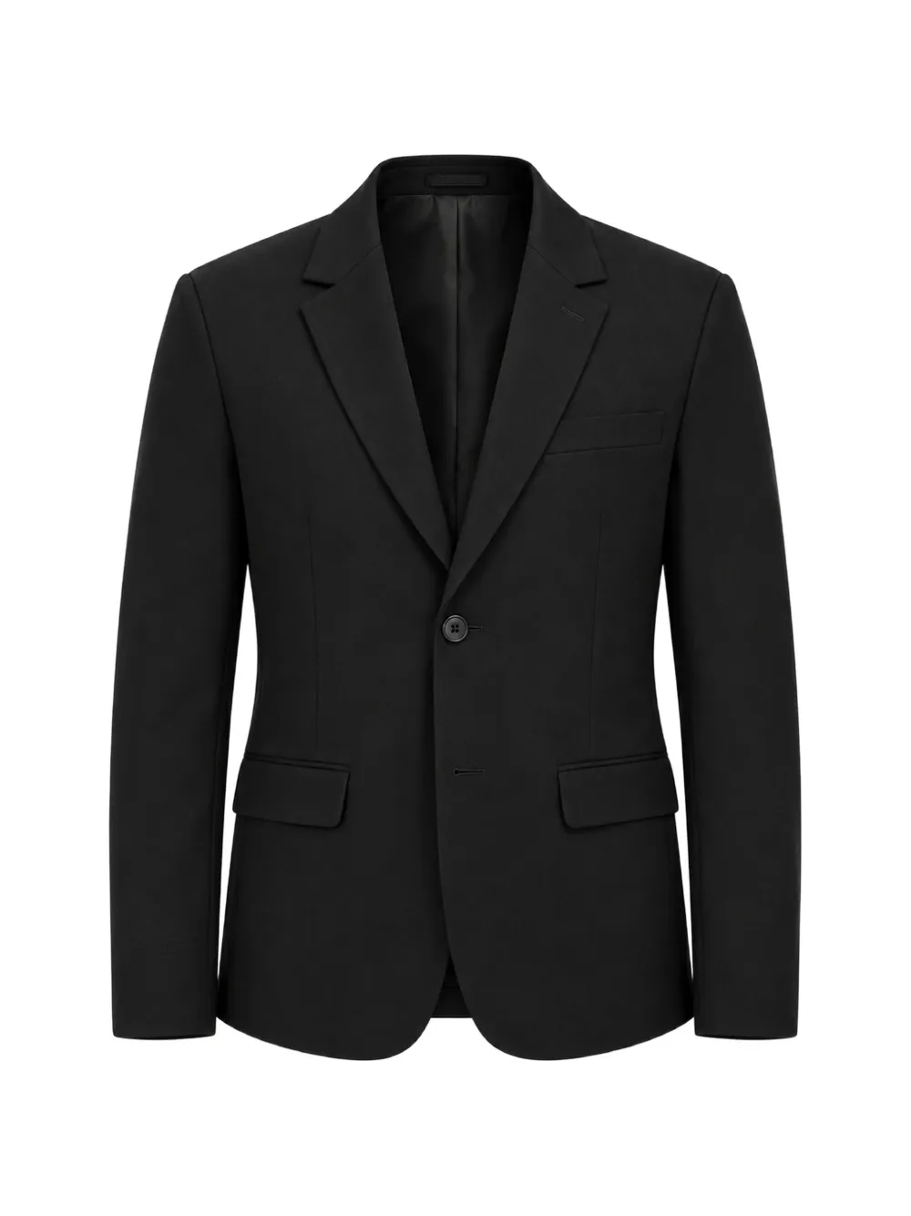 Armani Exchange single-breasted blazer Zwart