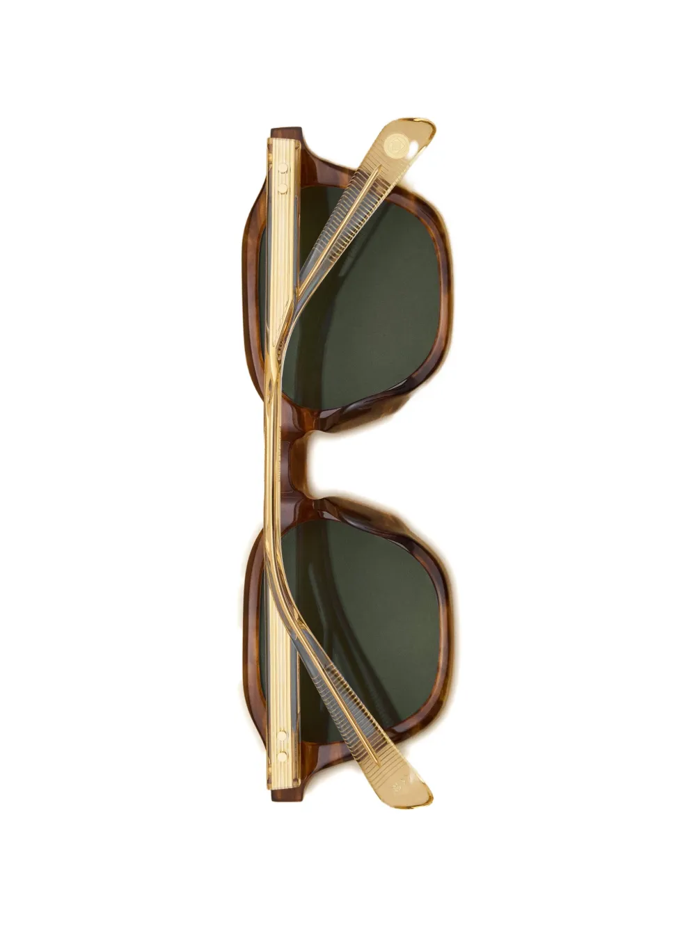 Lunetterie Générale Only Romance geometric-frame sunglasses Bruin
