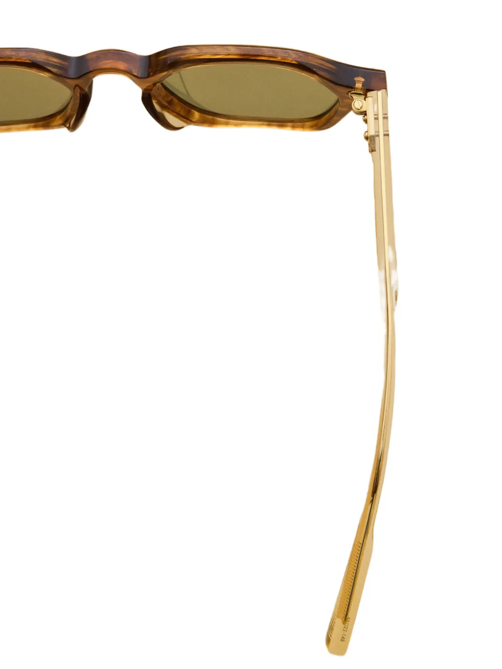 Lunetterie Générale Only Romance geometric-frame sunglasses Bruin