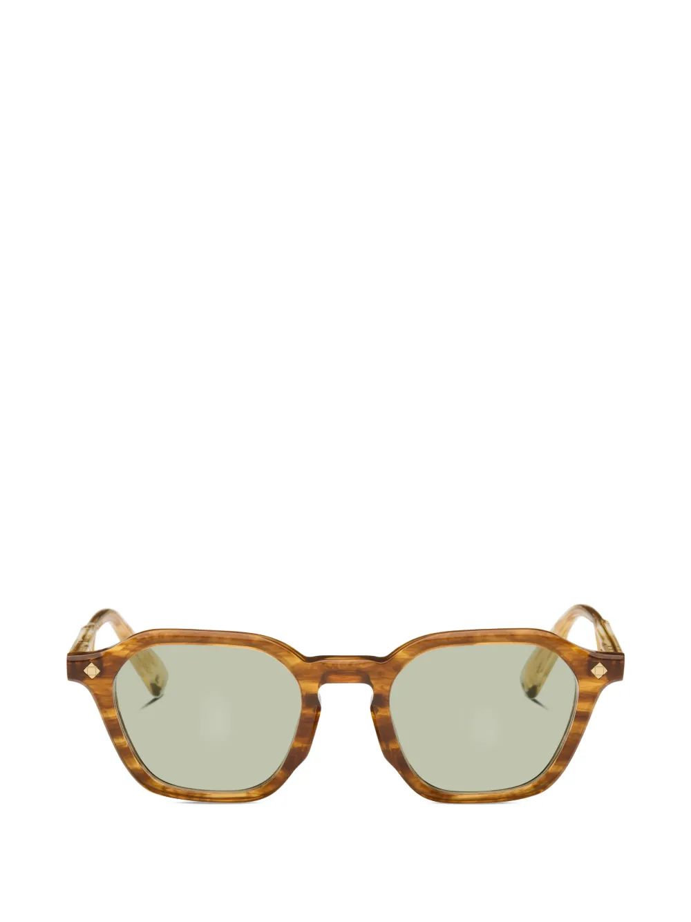 Lunetterie Générale Only Ro ce geometric-frame sunglasses Bruin