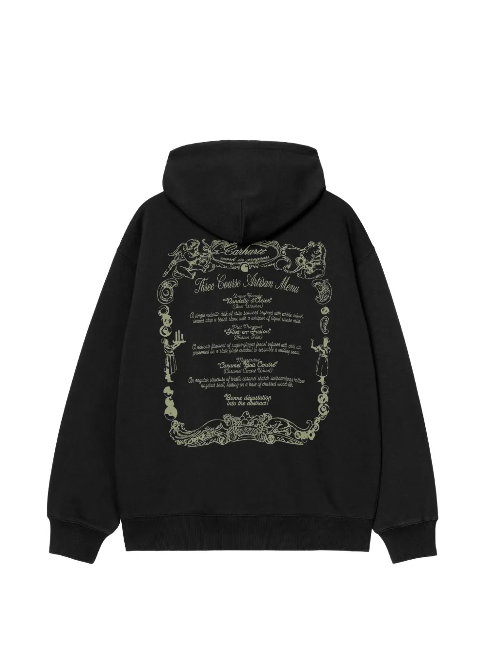 Carhartt WIP hooded chez wip jacket Zwart