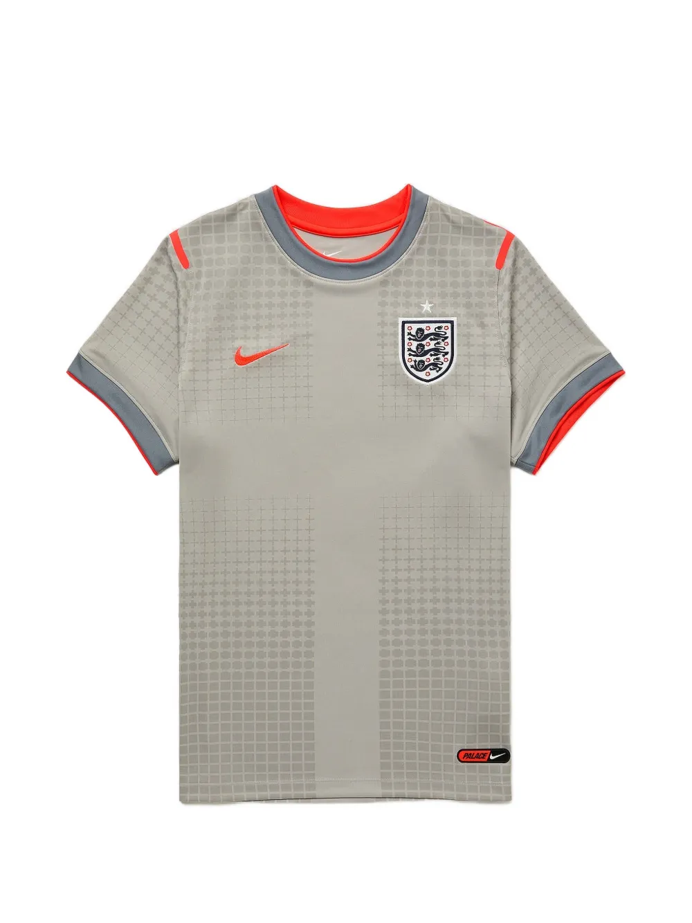 Nike England x Palace soccer T-shirt - Grigio