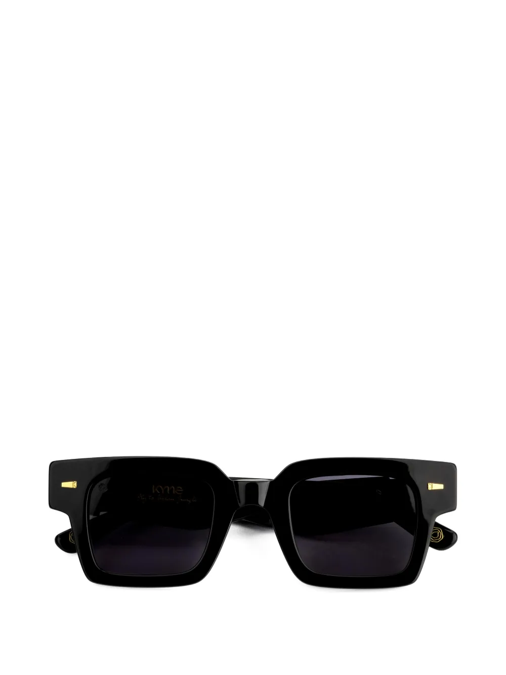 KYme square-frame sunglasses Zwart