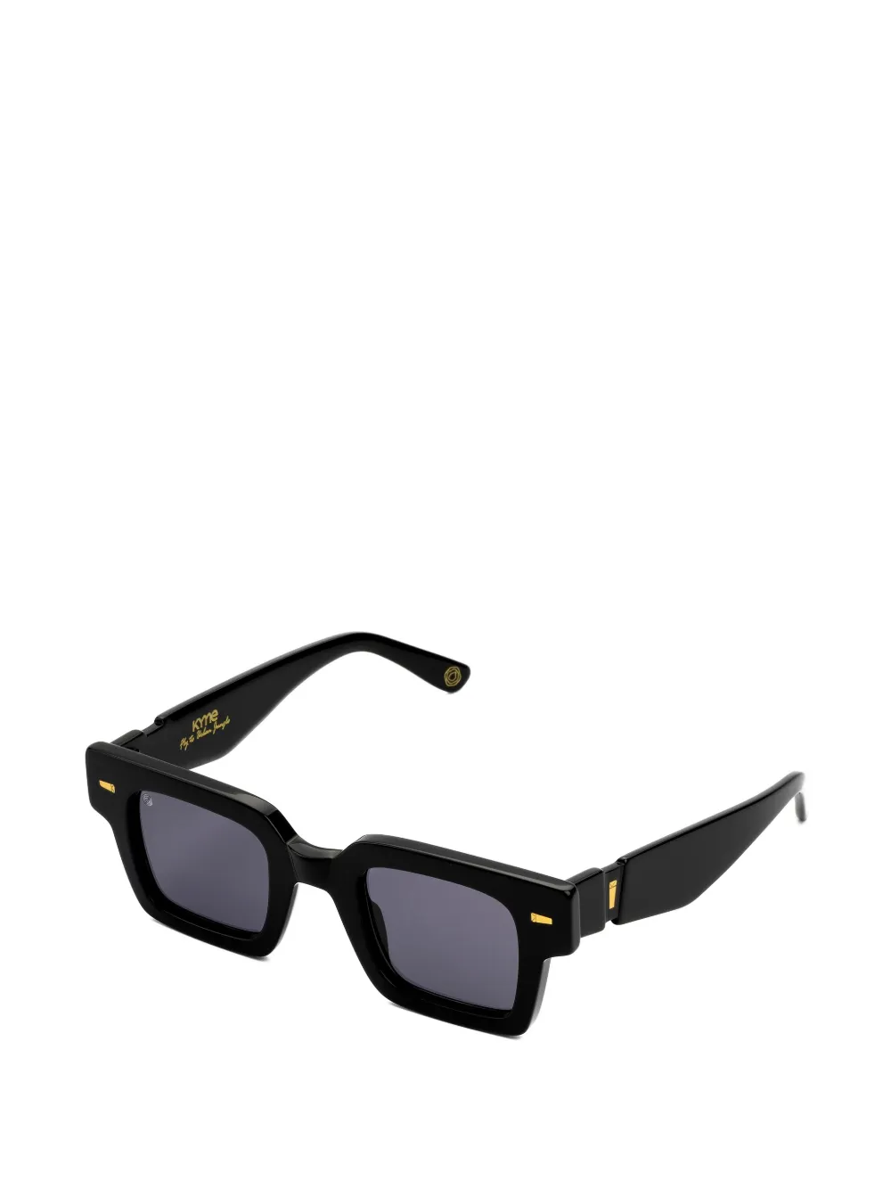 KYme square-frame sunglasses Zwart