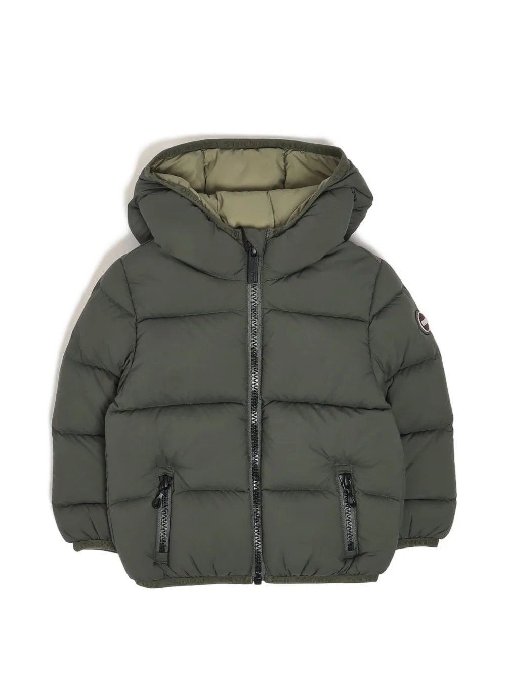 Colmar padded hooded jacket Groen