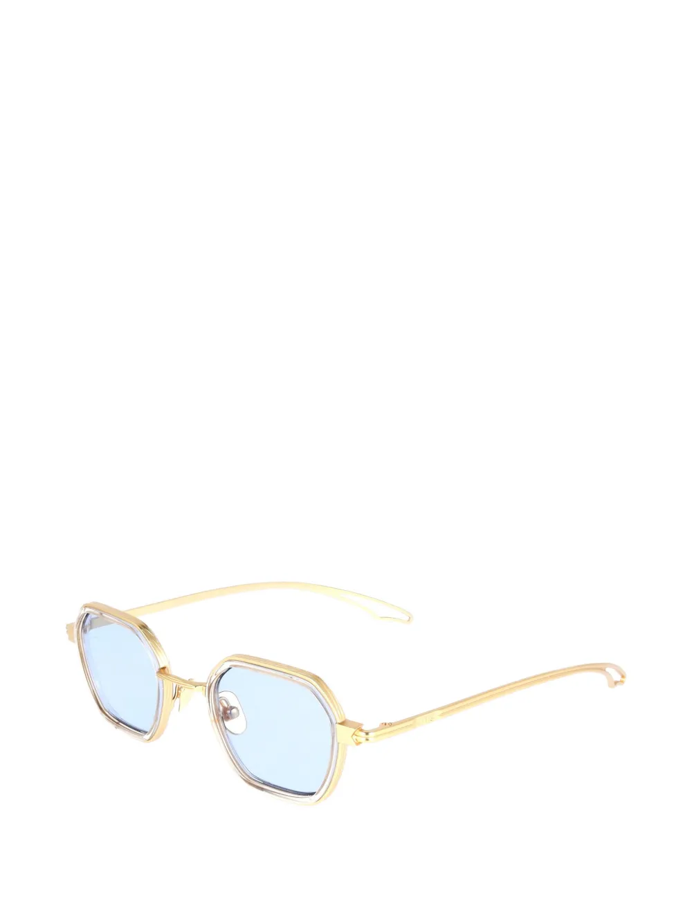 KYme Elon geometric-frame sunglasses Goud
