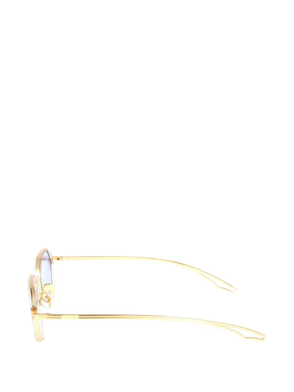 KYme Elon geometric-frame sunglasses Goud