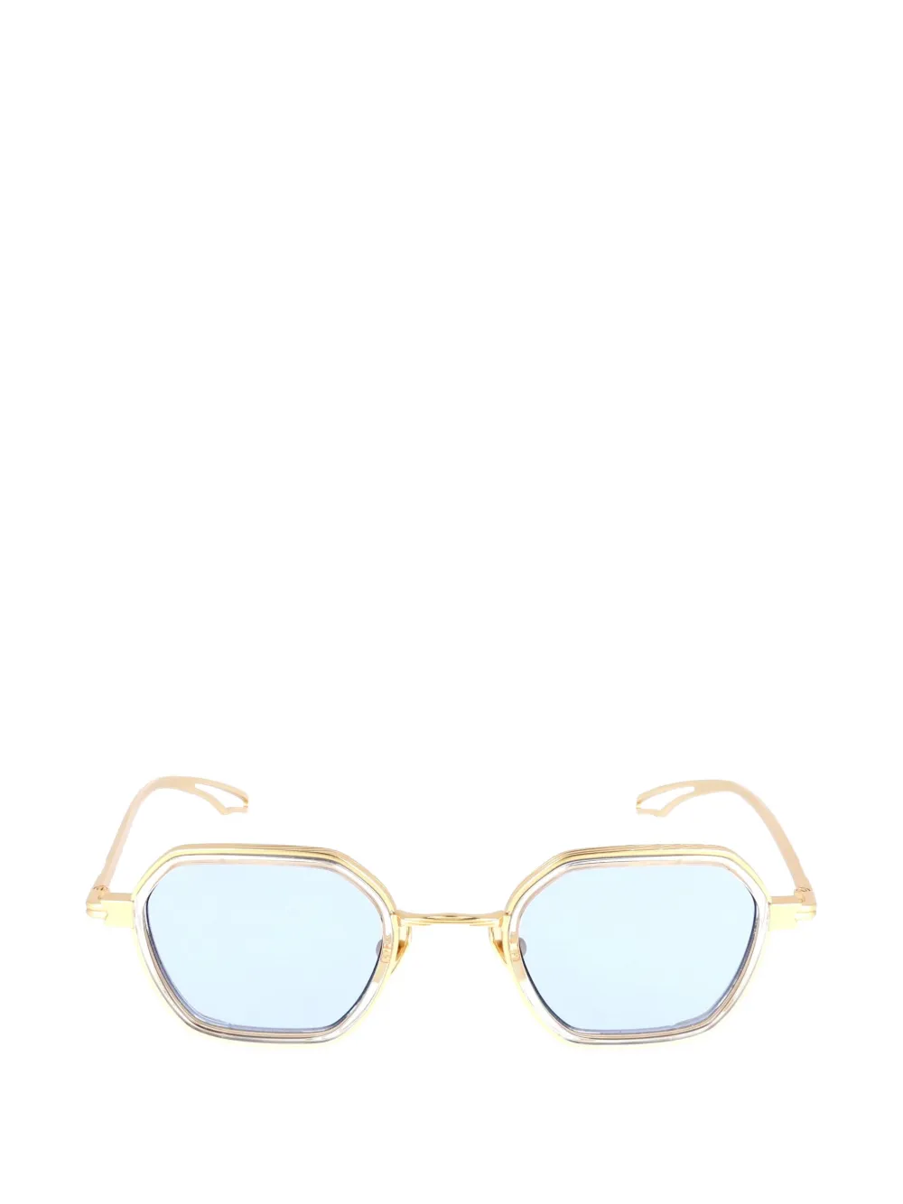 KYme Elon geometric-frame sunglasses Goud