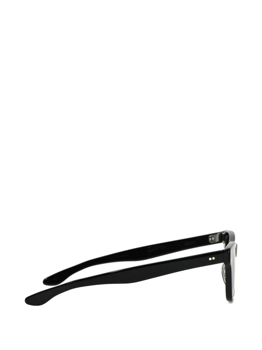 JULIUS TART OPTICAL Boeing rectangle-frame sunglasses Zwart